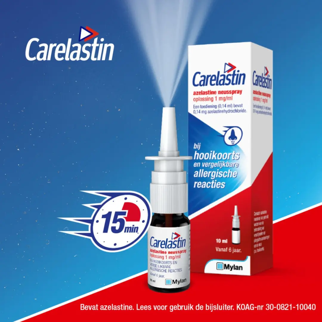 Carelastin Neusspray Hooikoorts