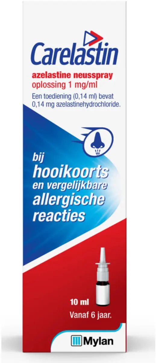 Carelastin Neusspray Hooikoorts - 3x10ml