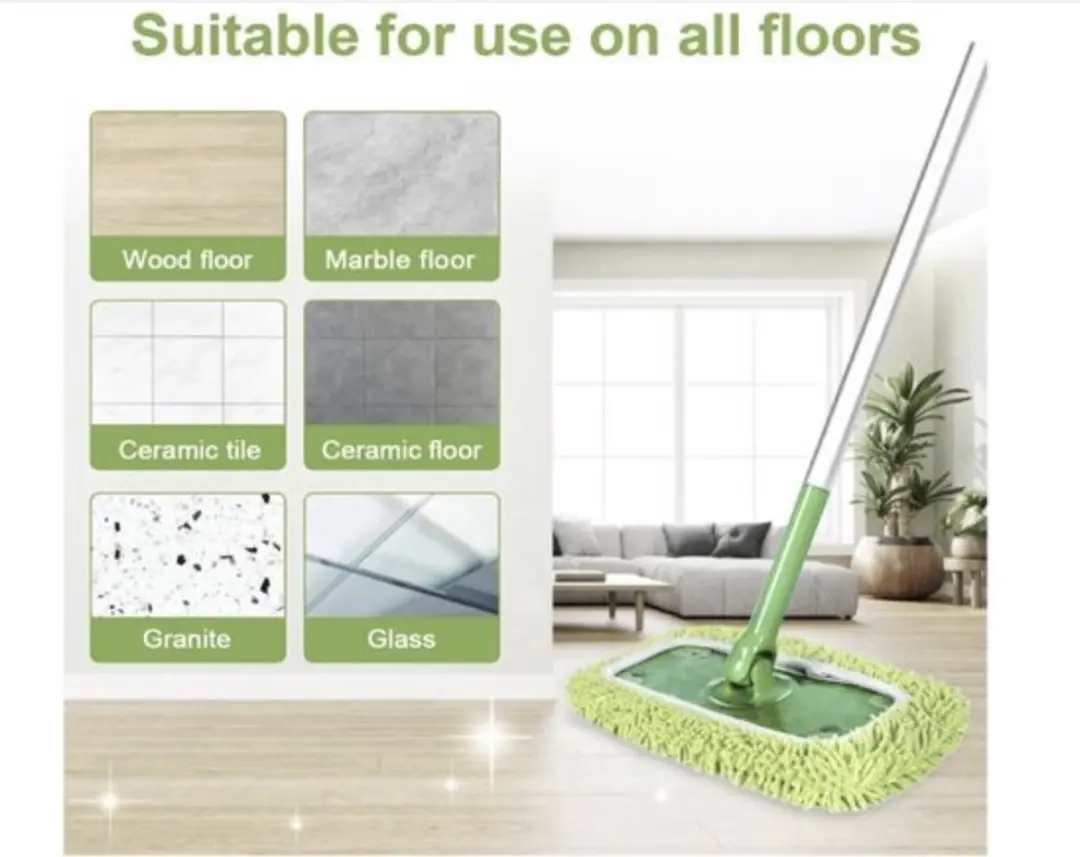 Swiffer Vloerdoeken Microvezel 10 Stuks - 25,4x11,5cm Groen - afbeelding 4 van 5