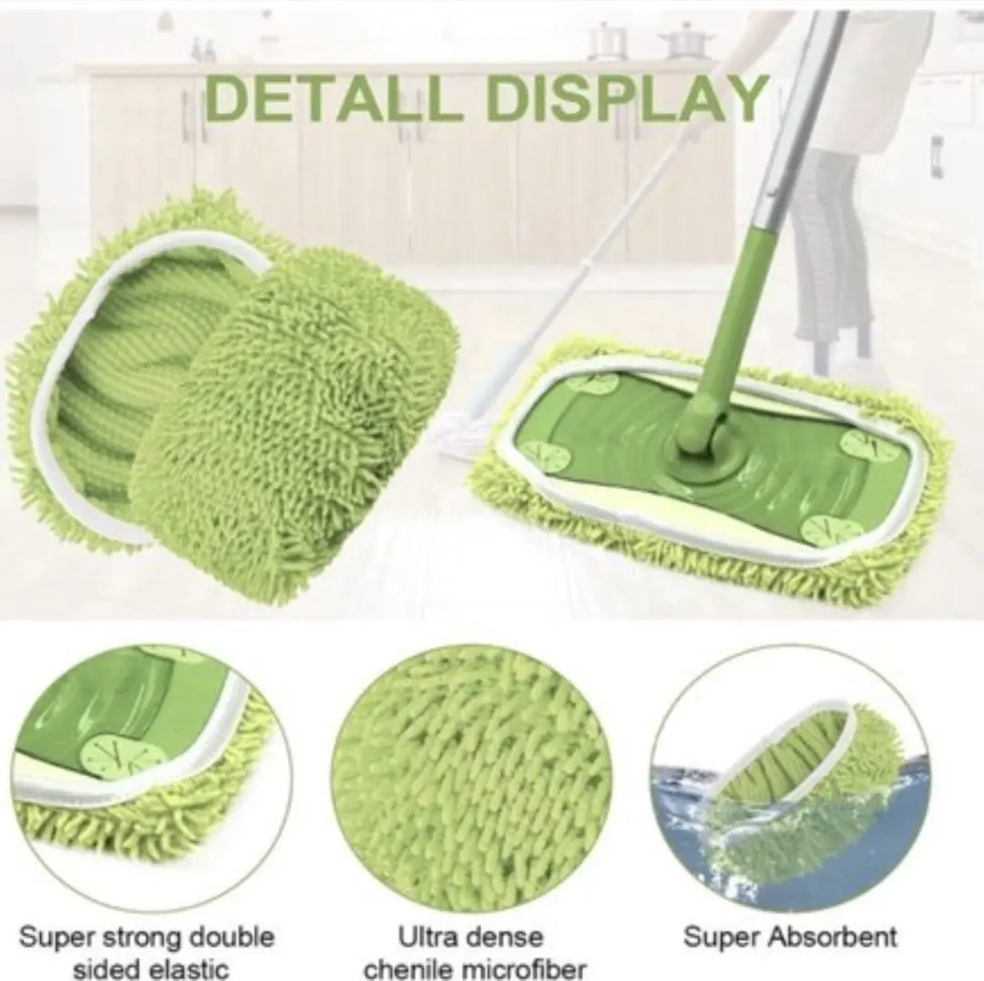 Swiffer Vloerdoeken Microvezel 10 Stuks - 25,4x11,5cm Groen - afbeelding 5 van 5