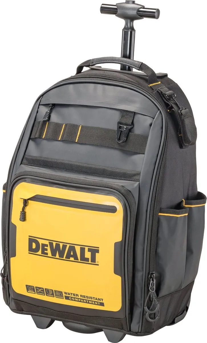 DeWalt DWST60101-1 Gereedschapsrugtas met wielen - 46-delig - Zwart/Geel