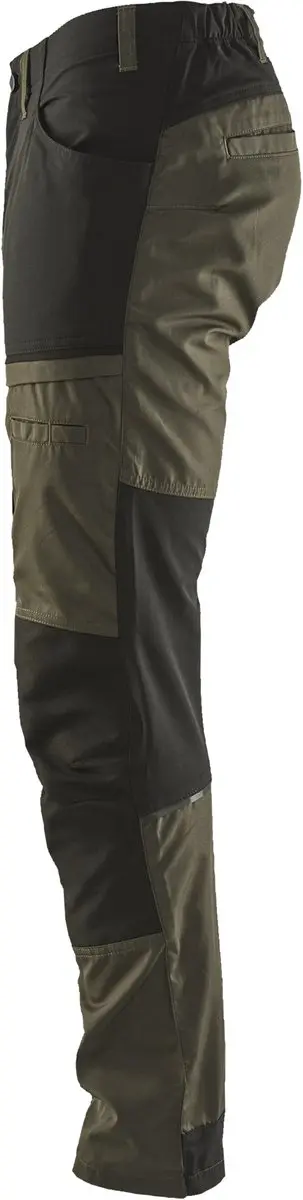 Blåkläder Service Werkbroek 1456-1845 - D96 - Groen/Zwart