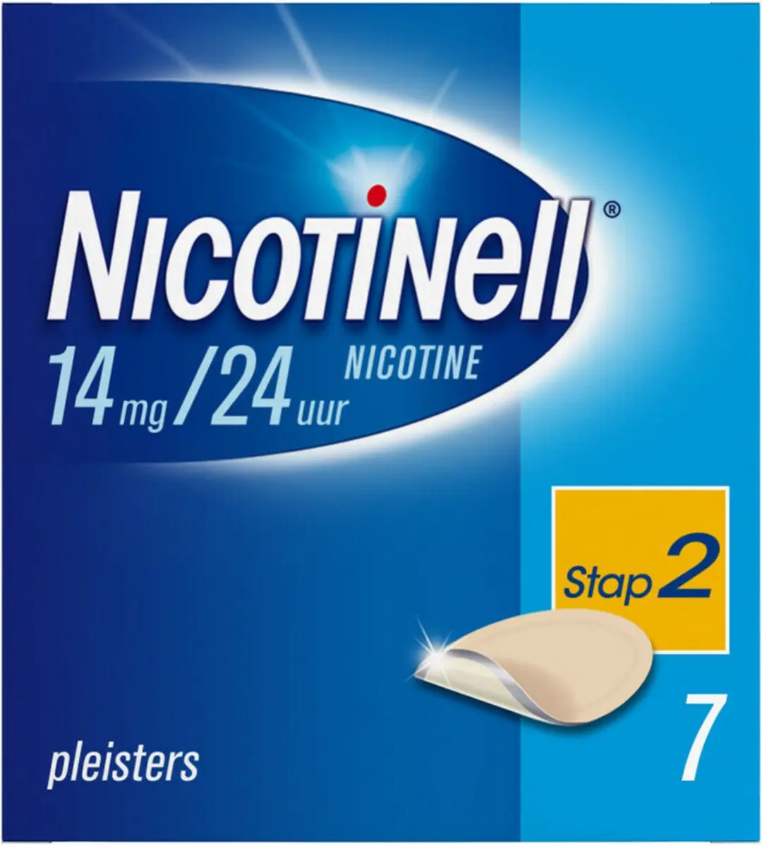 Nicotinell Nicotinepleisters 14mg - 21 Stuks
