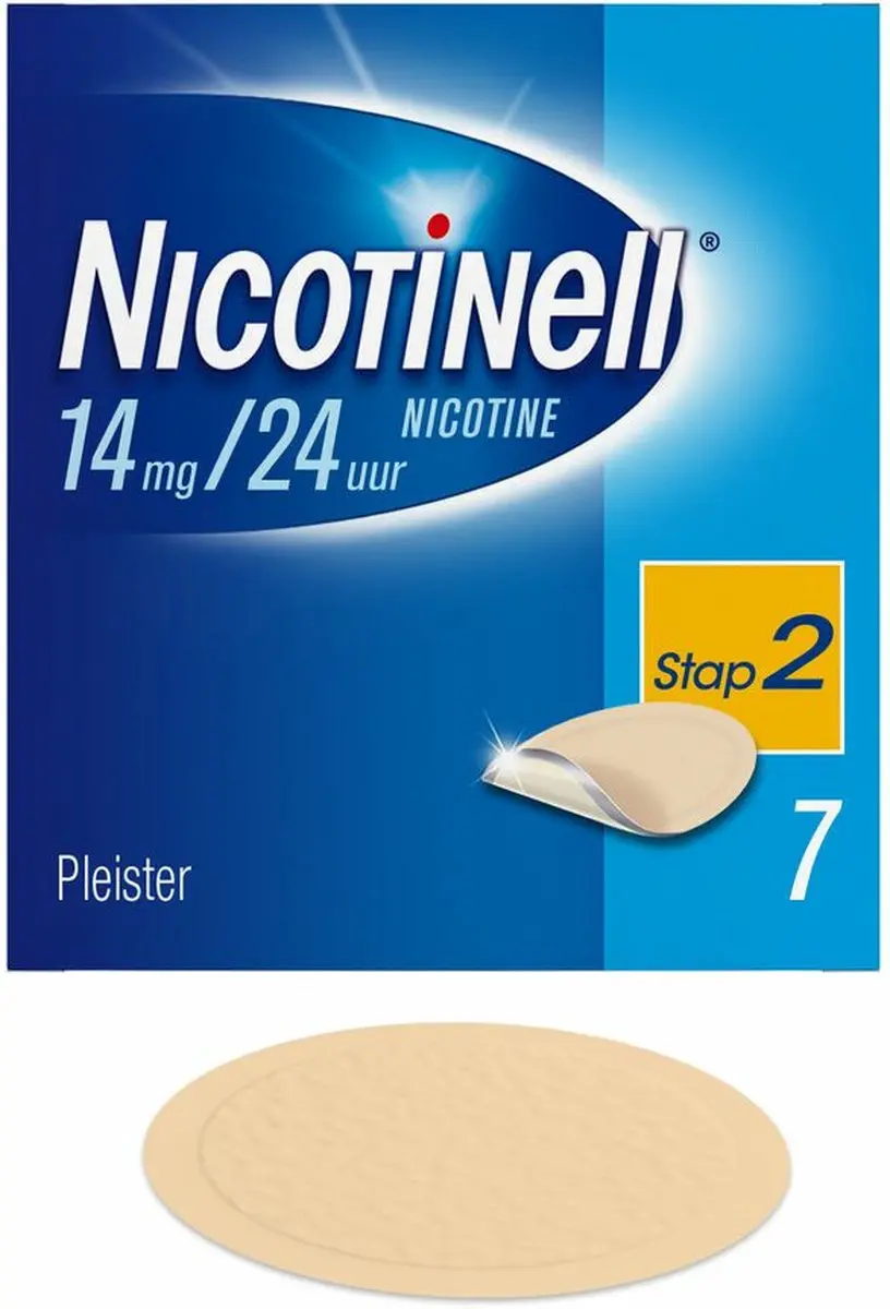 Nicotinell Nicotinepleisters 14mg - 21 Stuks