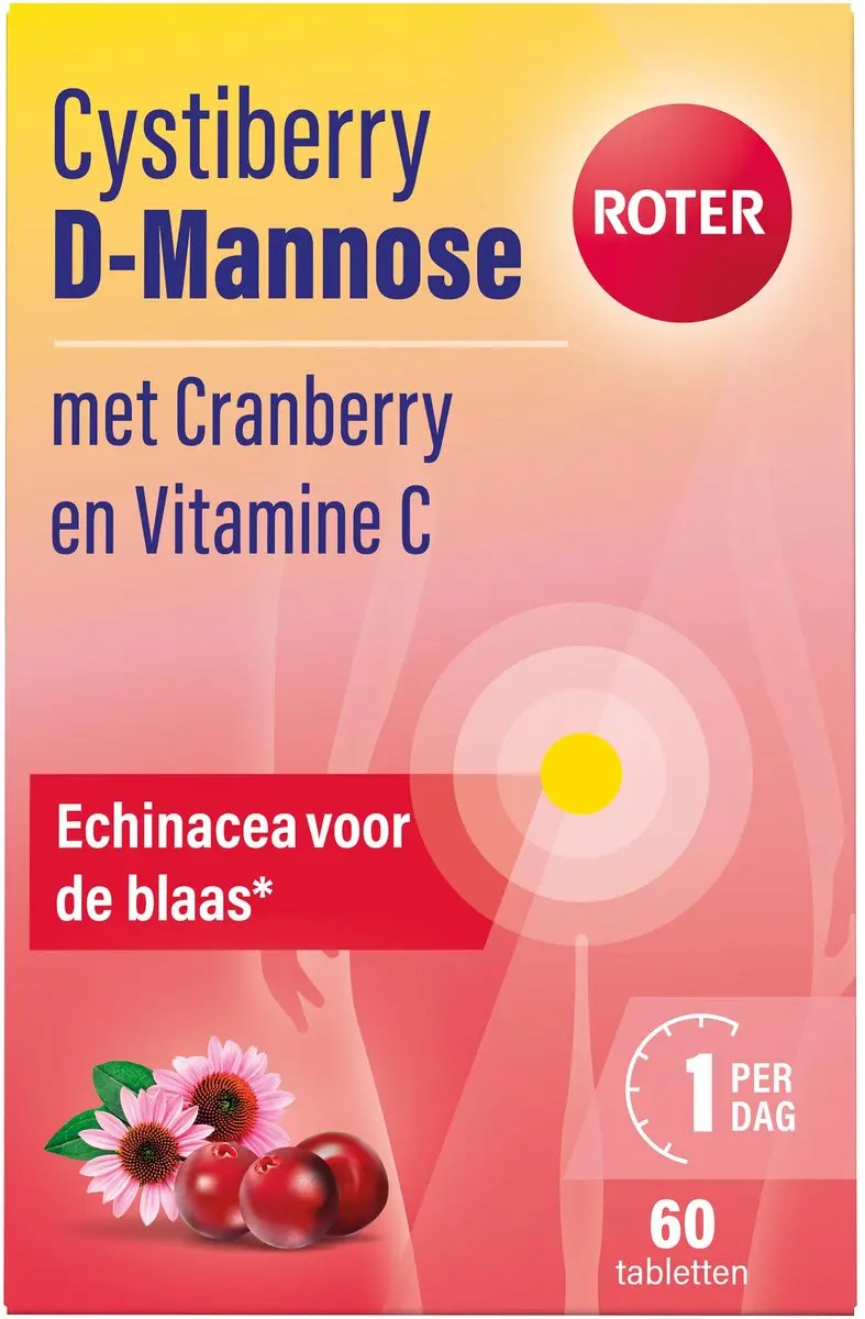 Roter Cystiberry D-Mannose 60 Tabletten