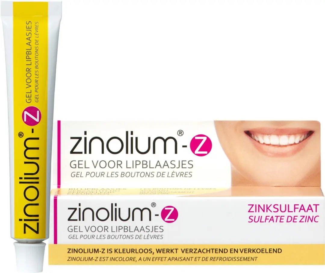 Zinolium-Z Gel voor Lipblaasjes 5g