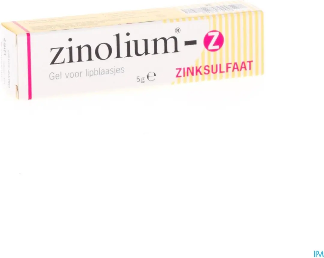 Zinolium-Z Gel voor Lipblaasjes 5g