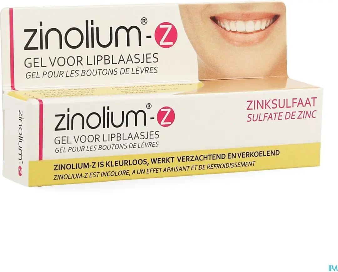 Zinolium-Z Gel voor Lipblaasjes 5g