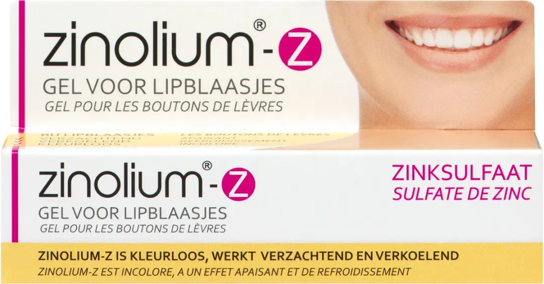 Zinolium-Z Gel voor Lipblaasjes 5g