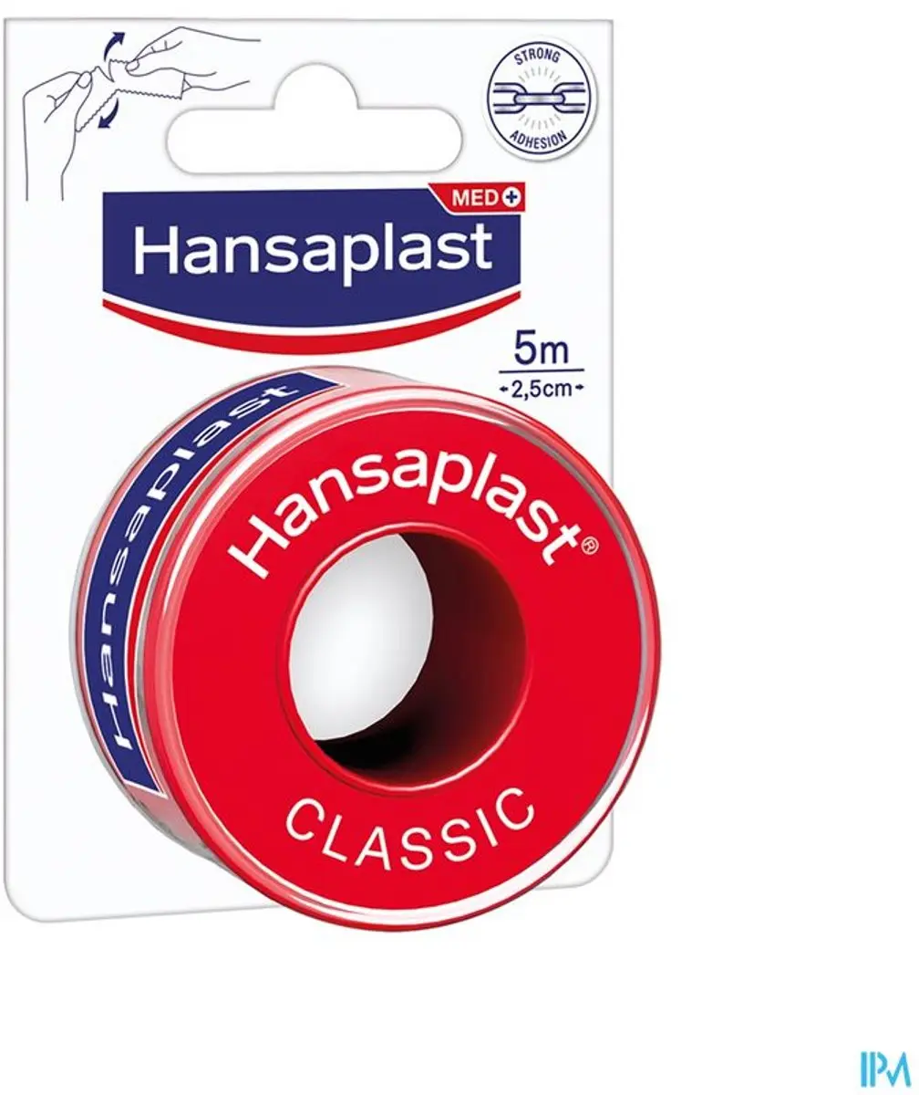 Hansaplast Classic Hecht Pleister 5m x 2,5cm - Beige