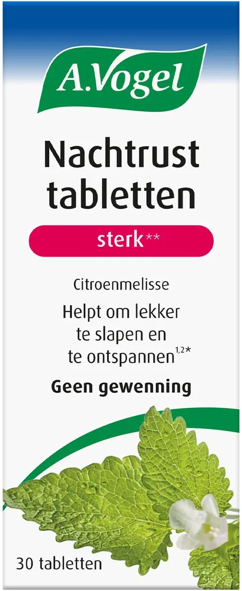 A.Vogel Nachtrust Tabletten 30 Stuks