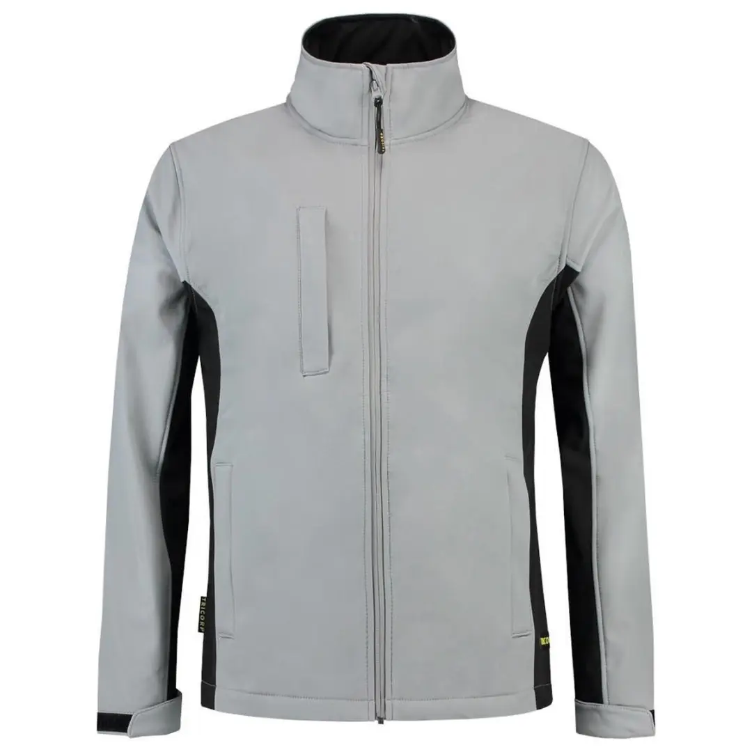 Tricorp Soft Shell Jack Bi-Color 5XL - Grijs/Zwart