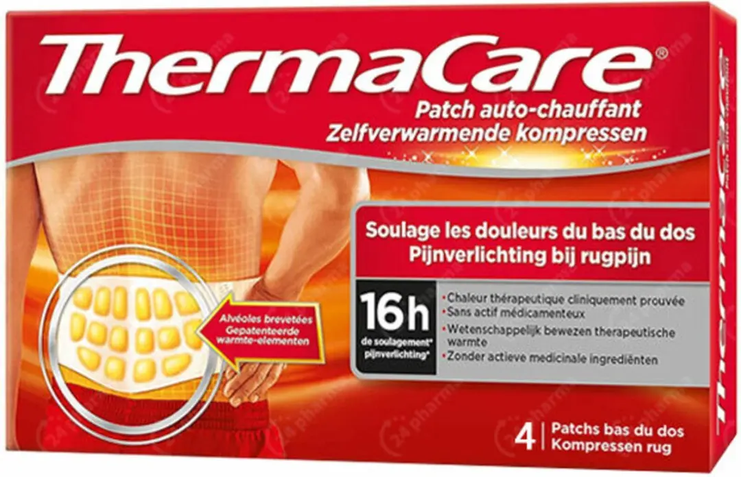 Thermacare Rugpijn Warmte Kompres - 4 Stuks