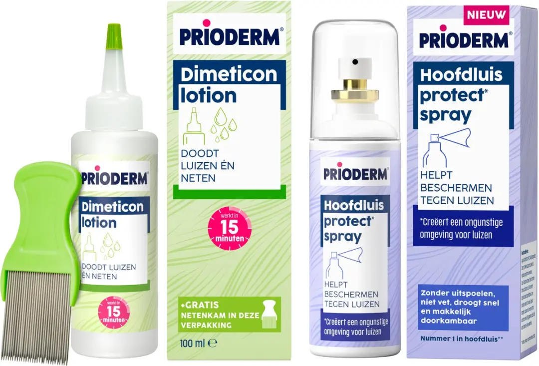 Prioderm Hoofdluis Bestrijdingspakket 200ml