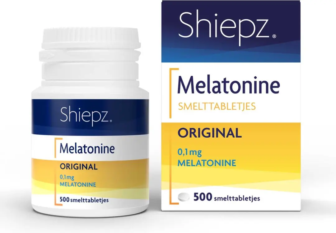 Shiepz Melatonine Original 0,1mg - 500 Tabletten
