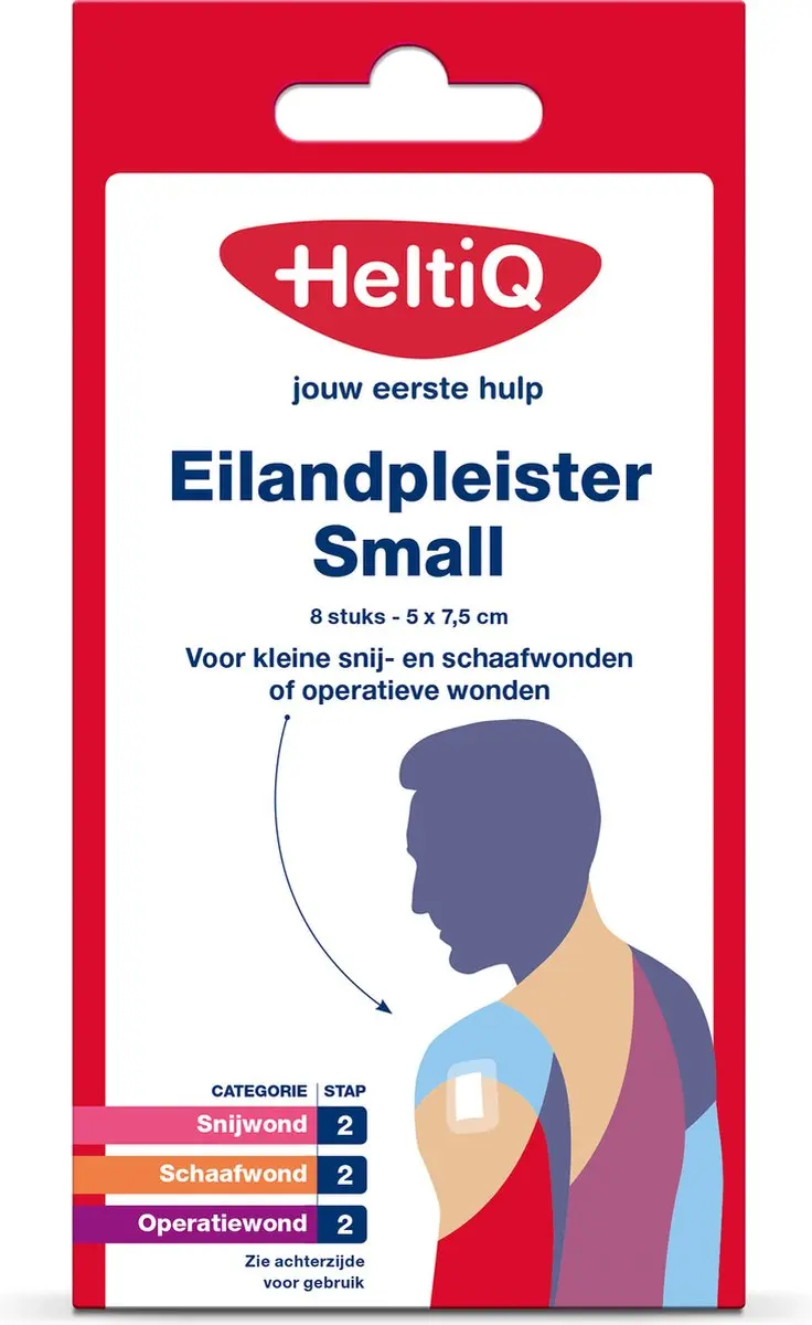 Heltiq Eilandpleister Small 7,5x5cm
