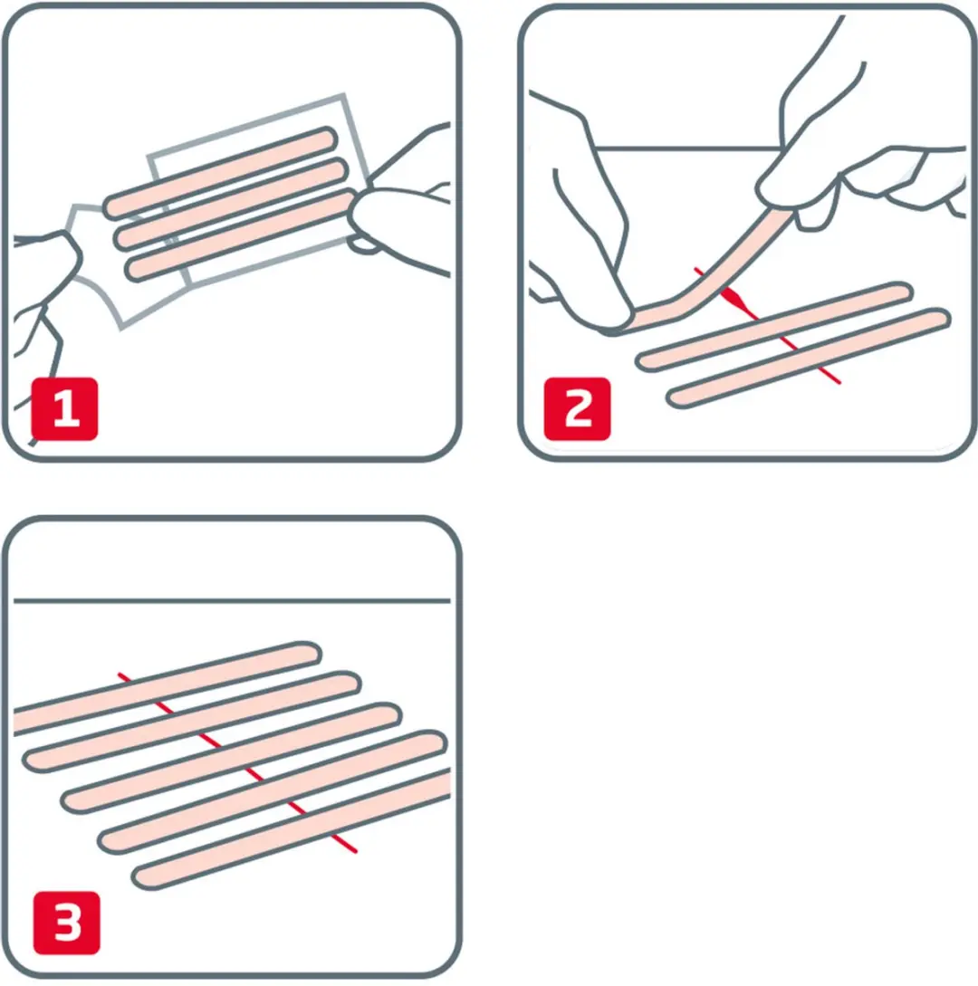 Leukoplast Leukosan Hechtstrips - 9 Stuks - Beige