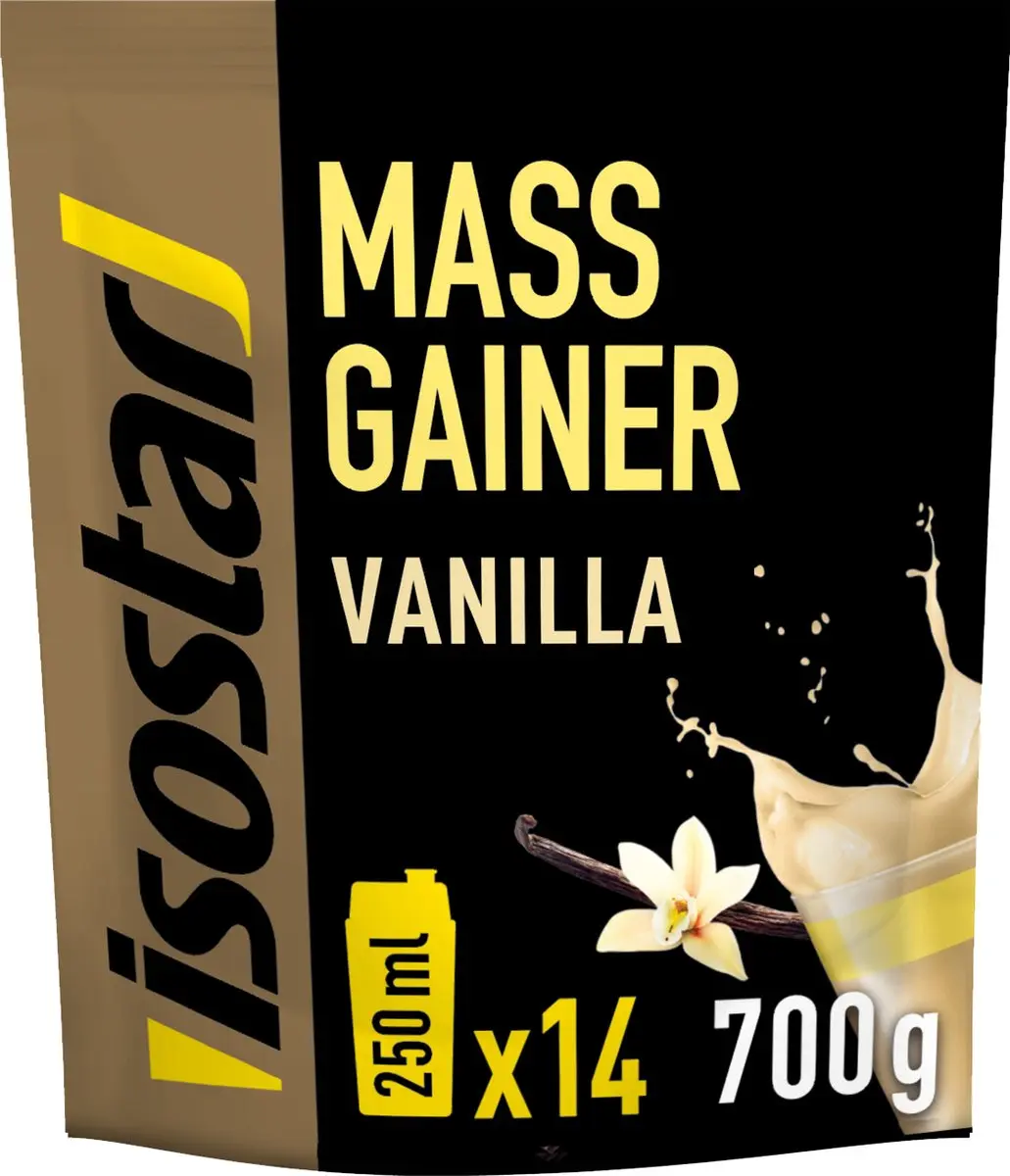 Isostar Massgainer Vanille 700g - 14 Shakes