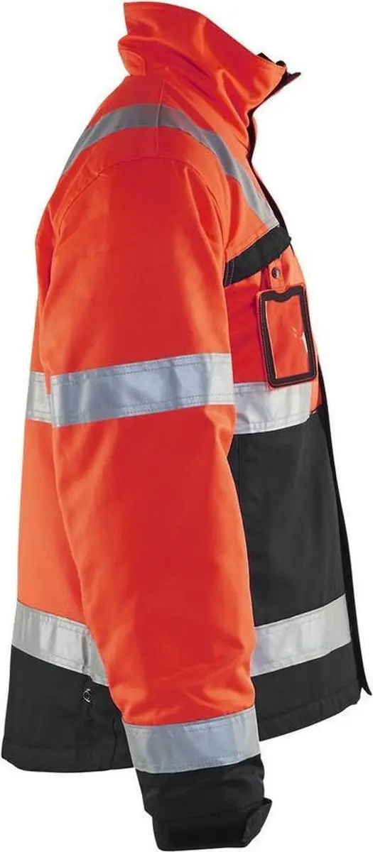 Blåkläder Winterjas High Vis Mt XXL - Rood/Zwart