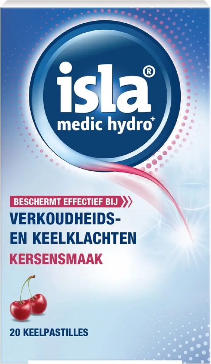 Isla Medic hydro+ Kersen Pastilles