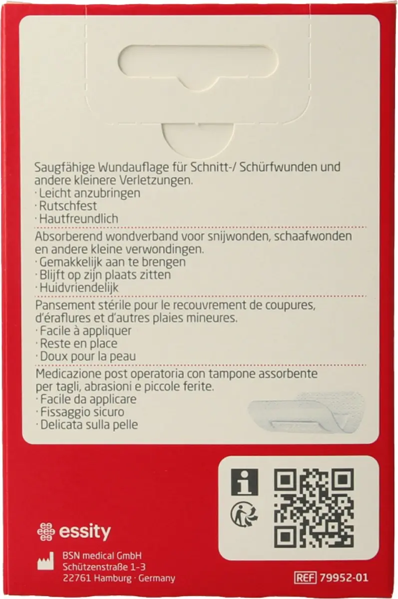Leukoplast Wondverband 7,2x5cm - 5 Stuks
