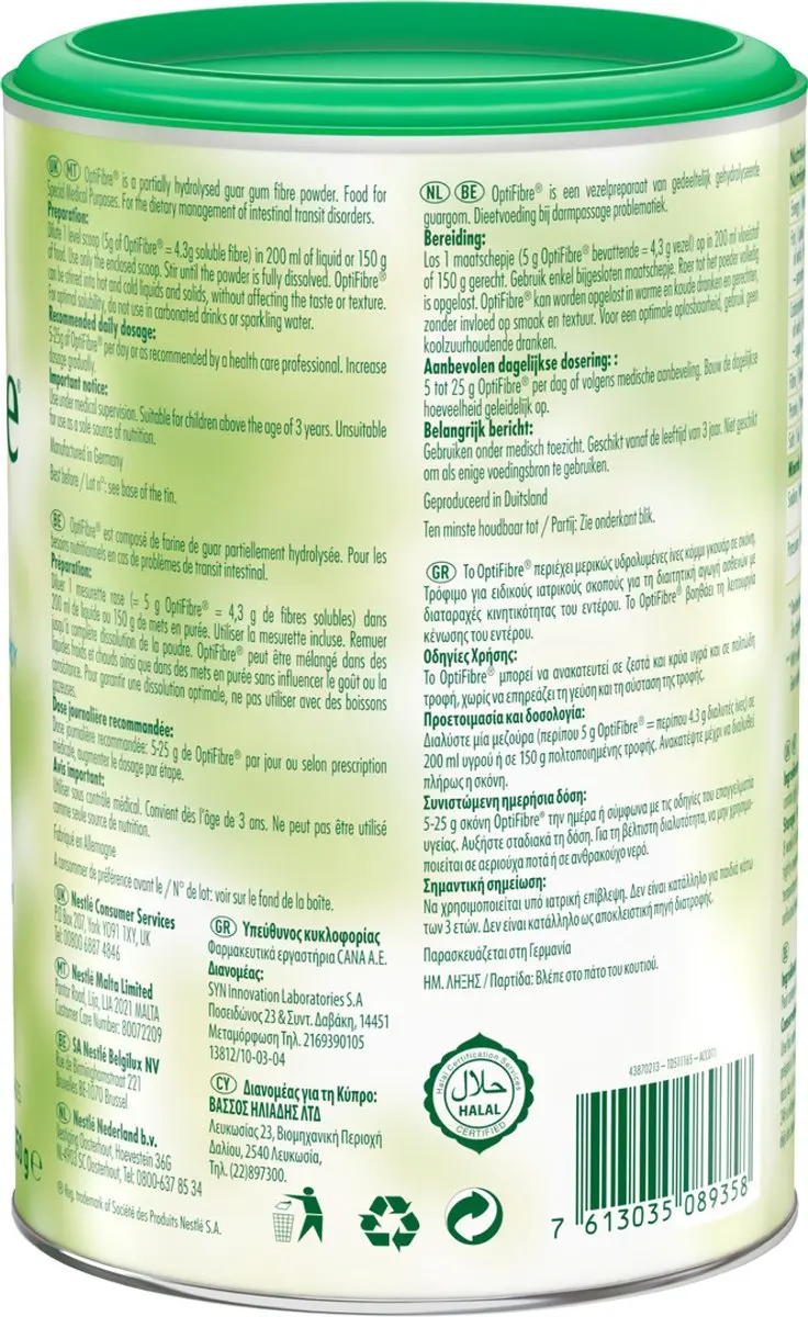 Nestlé Resource Optifibre 250g