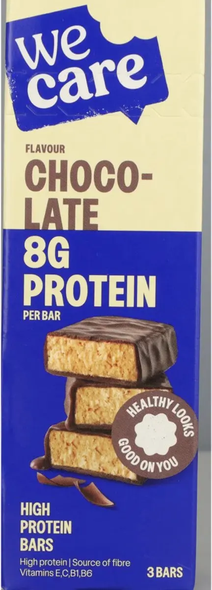 weCare High Protein Bar Chocolade 81g