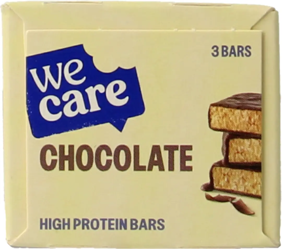 weCare High Protein Bar Chocolade 81g