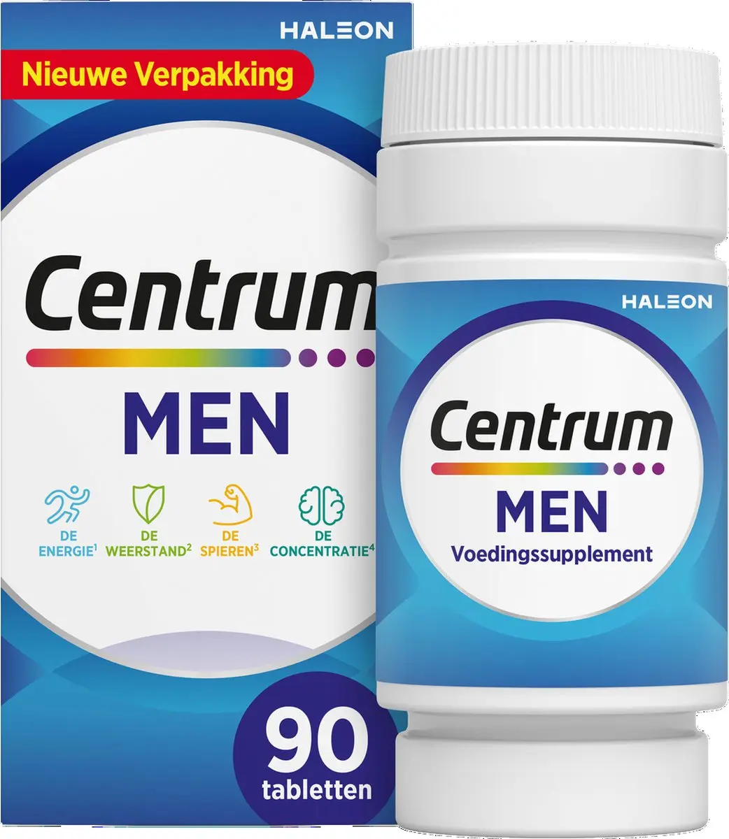 Centrum Men Multivitaminen 90 Stuks