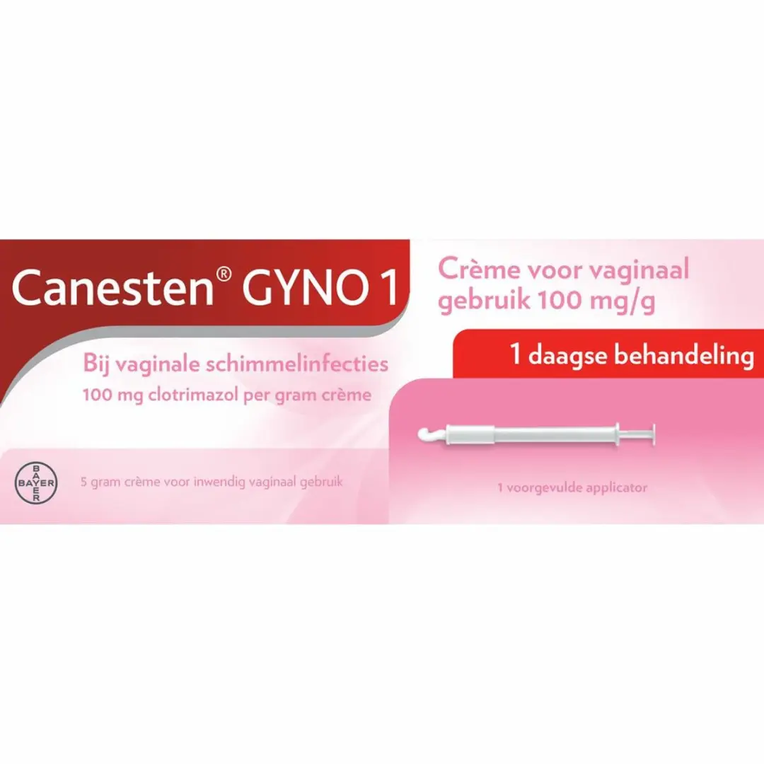 Canesten Gyno Crème 3x5g - Voordeelverpakking