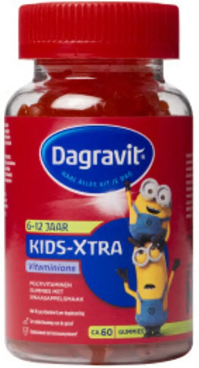 Dagravit Kids-Xtra Multivitaminen 6-12 jaar - 240 gummies