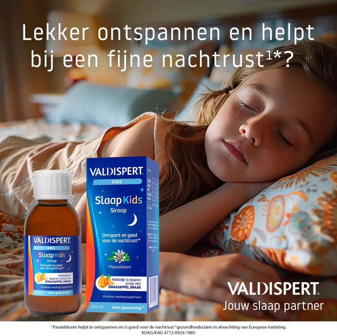 Valdispert Slaap Kids Siroop 150ml - Sinaasappelsmaak