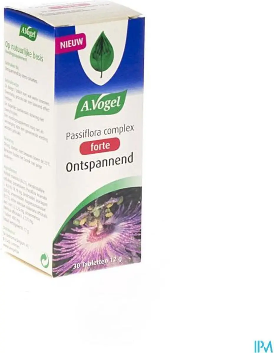 A.Vogel Passiflora Complex forte 30 tabletten