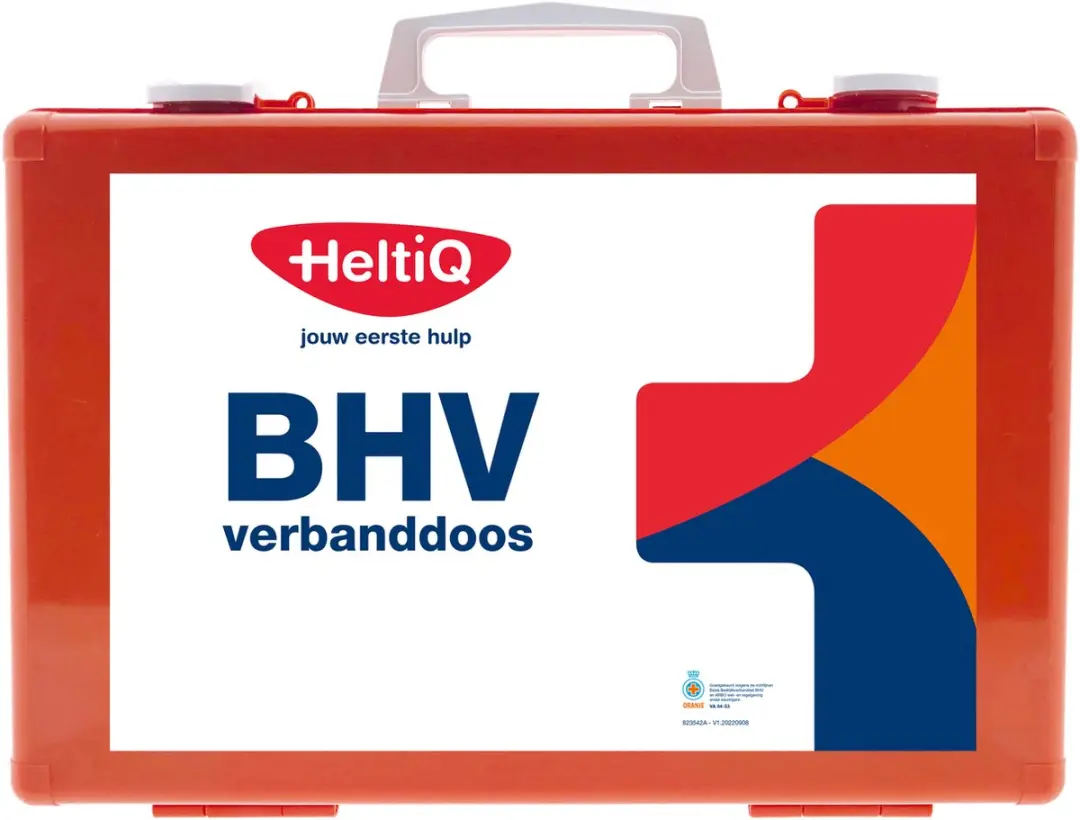 HeltiQ BHV Modulaire Verbanddoos Oranje