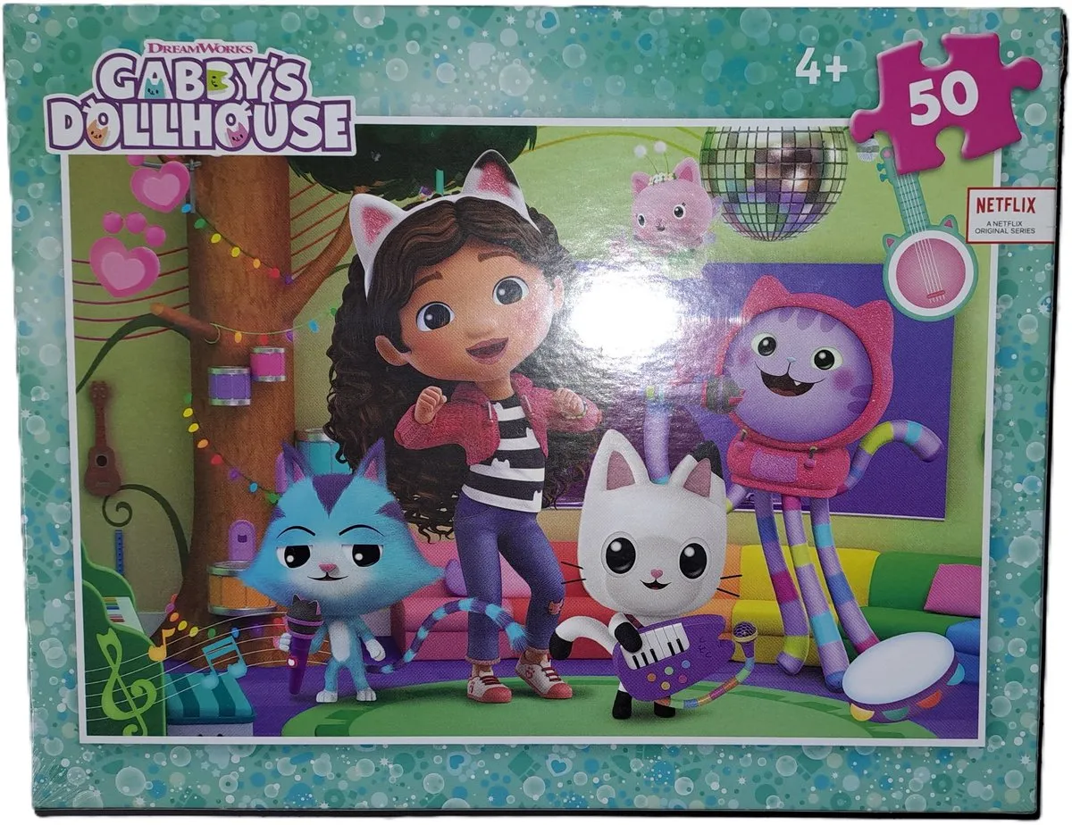 Clementoni Gabby's Dollhouse Puzzel 50 Stukjes