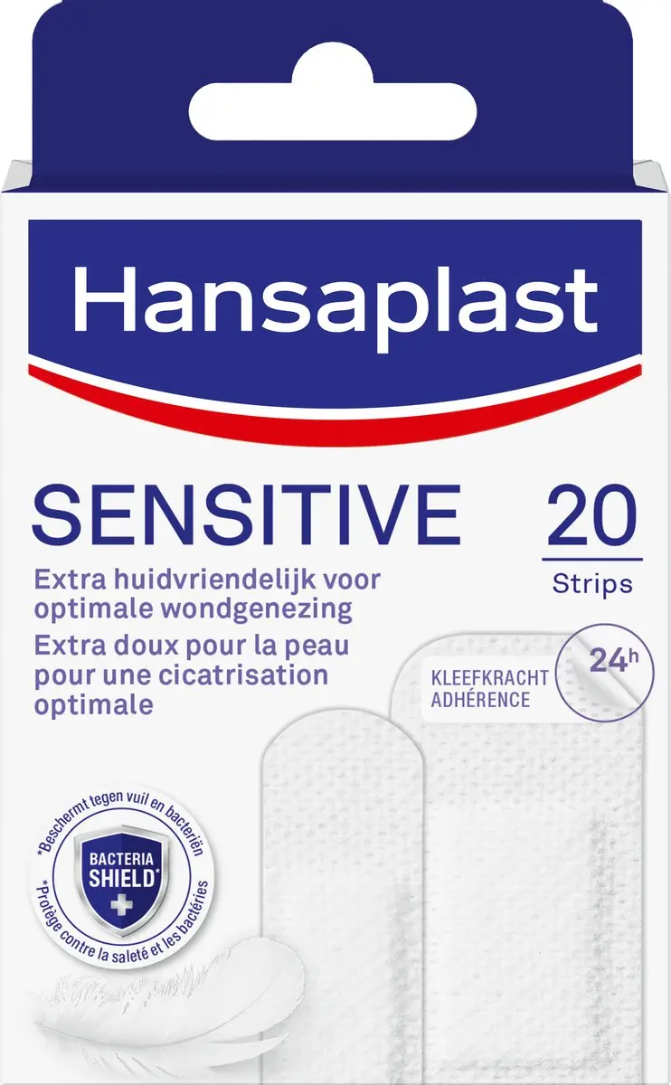 Hansaplast Sensitive Pleisters 20 Stuks
