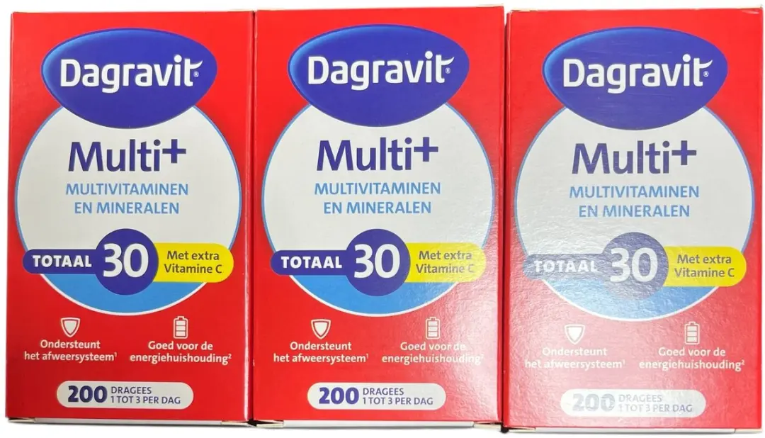 Dagravit Totaal 30 Multivitaminen 600 Stuks