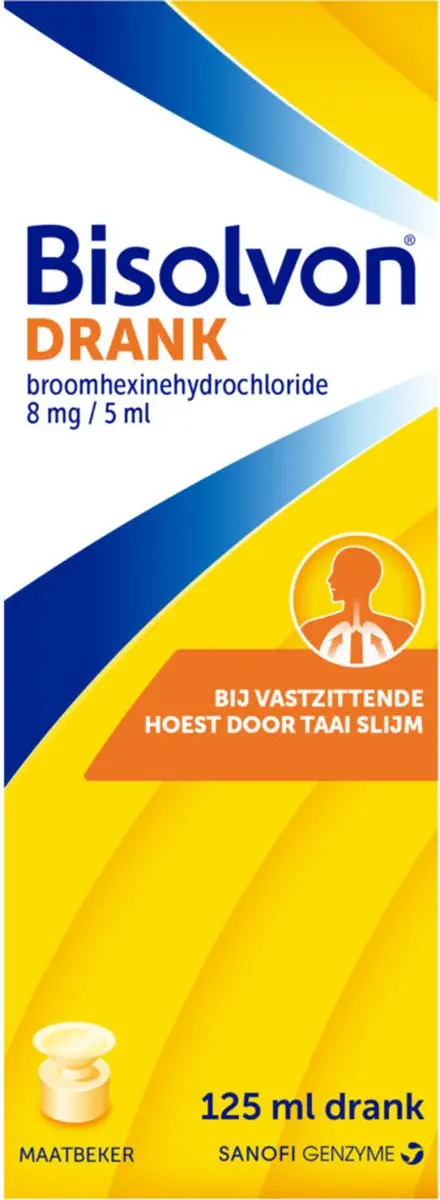 Bisolvon Drank Vastzittende Hoest 125ml