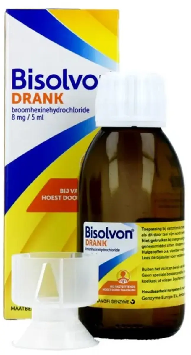 Bisolvon Drank Vastzittende Hoest 125ml
