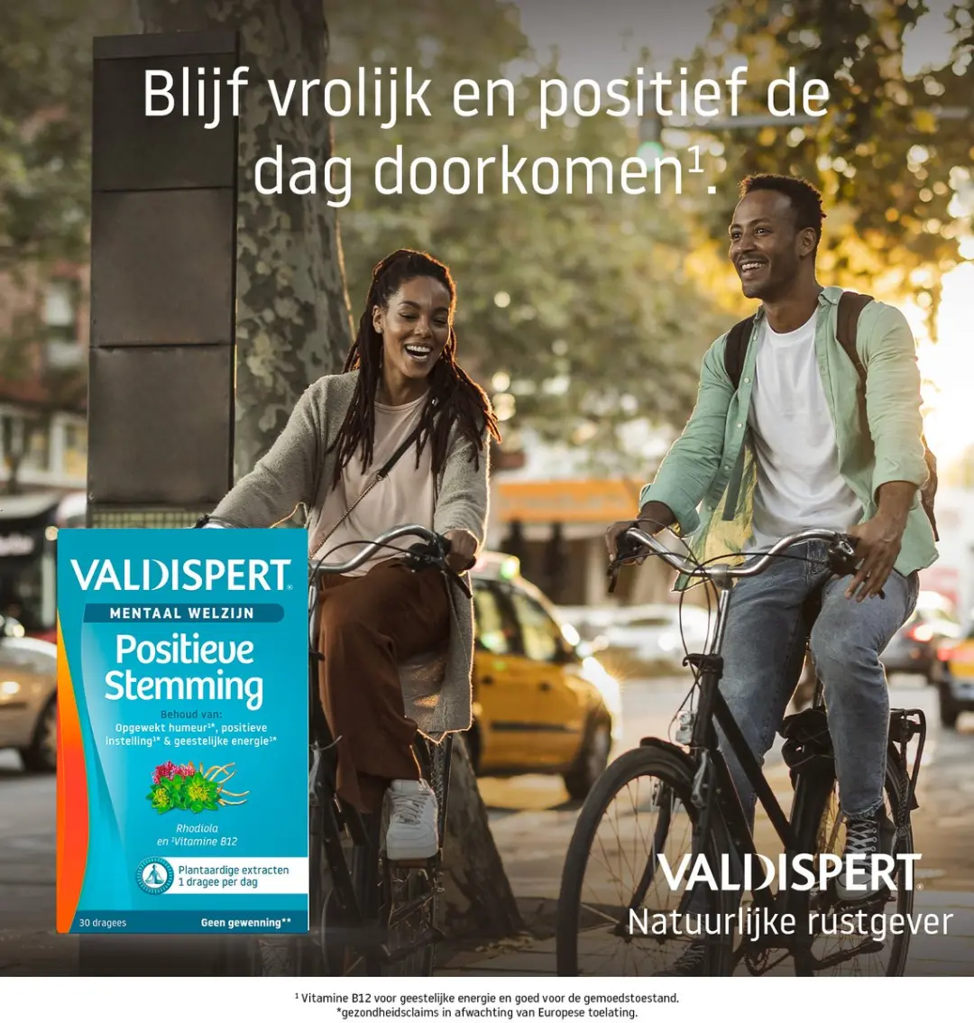 Valdispert Positieve Stemming Vitamine B12 30 Dragees - Rhodiola