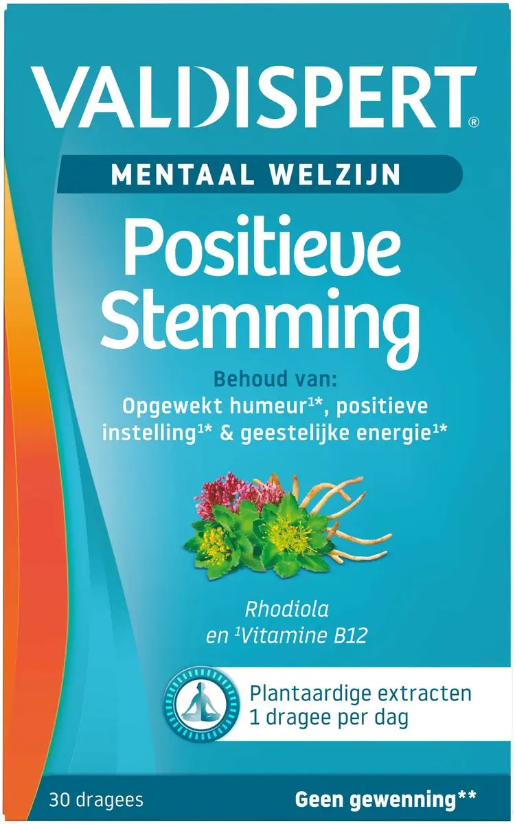 Valdispert Positieve Stemming Vitamine B12 30 Dragees
