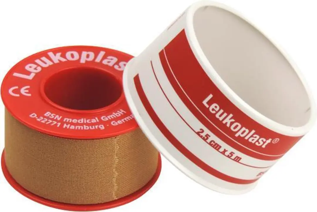 Leukoplast Hechtpleister met Klemring 2,5cm x 5m - 12 Stuks