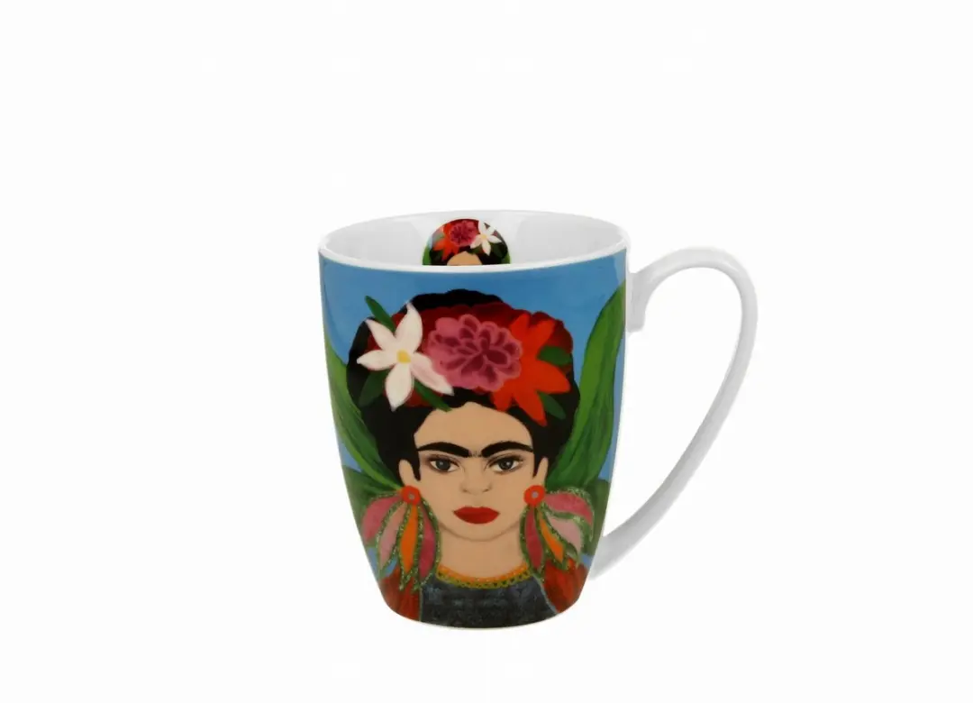 Duo Mok Classic Mexican Art Blauw - 2 Stuks 360ml