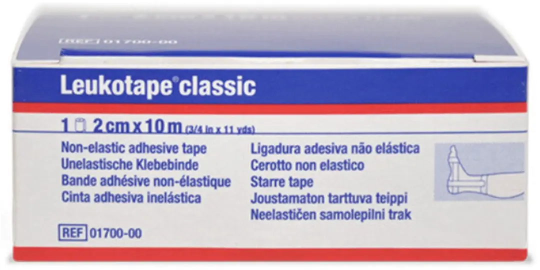 Leukotape Classic Wit 2,5cm x 10m - 12 Rollen