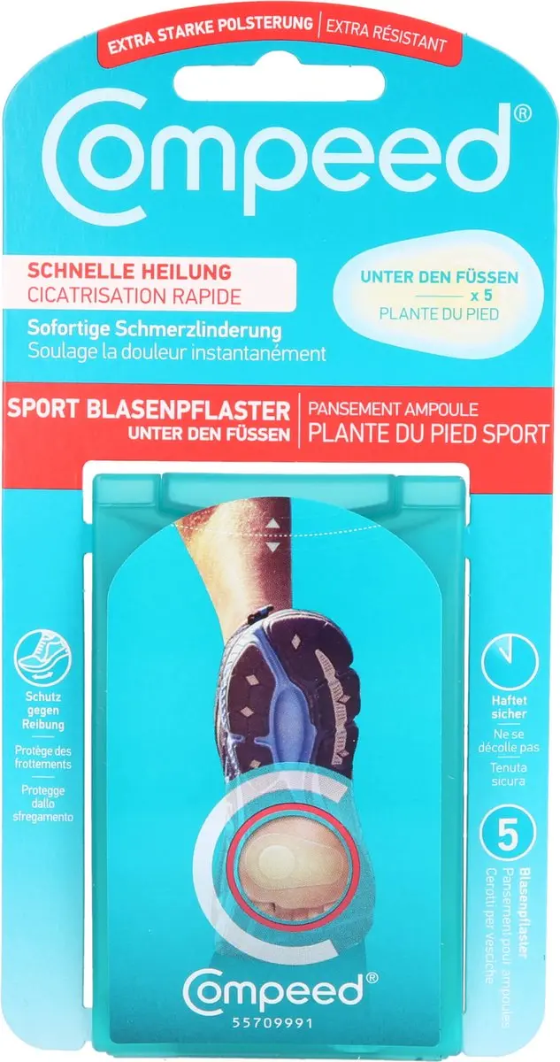 Compeed Onder Voet Blarenpleisters - 5 Stuks