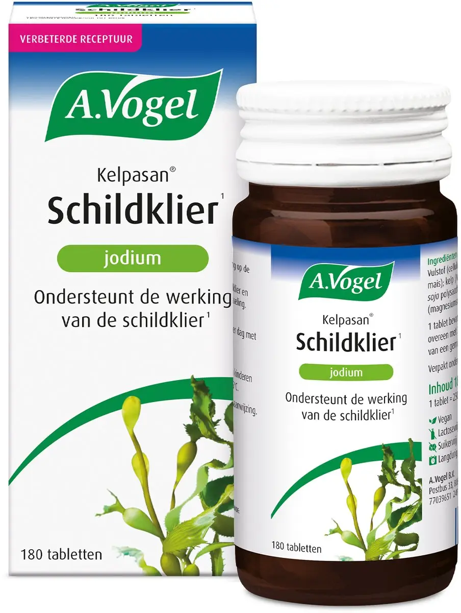 A.Vogel Kelpasan Schildkliertabletten 180 Stuks