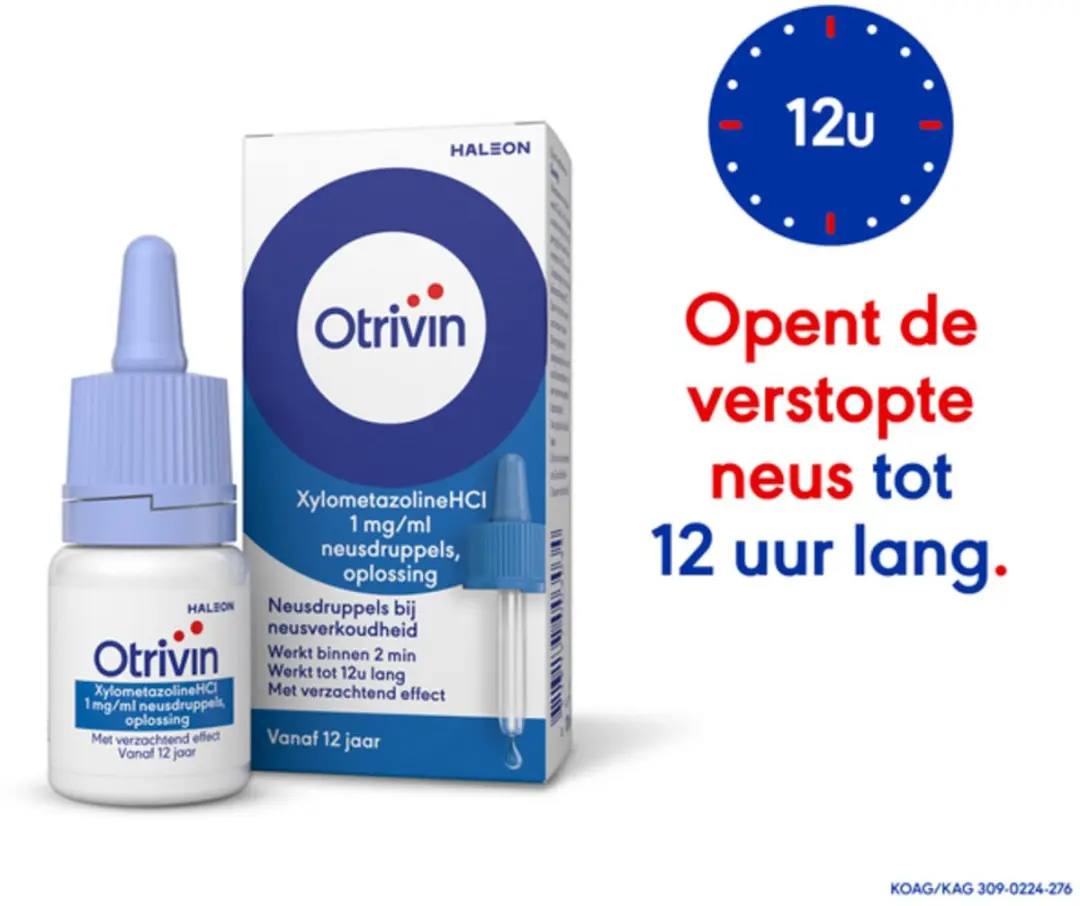 Otrivin Neusdruppels Verzachtend Effect 2x10ml