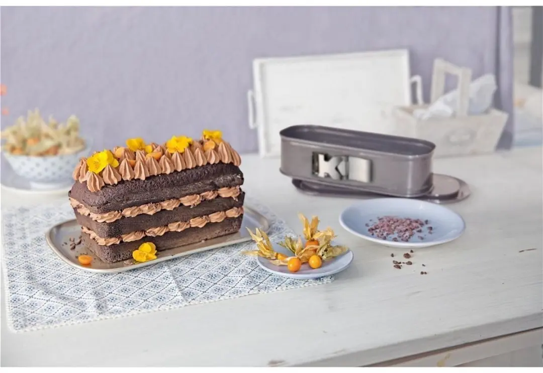 Kaiser La Forme Plus Springvorm 30x11cm - Zwart