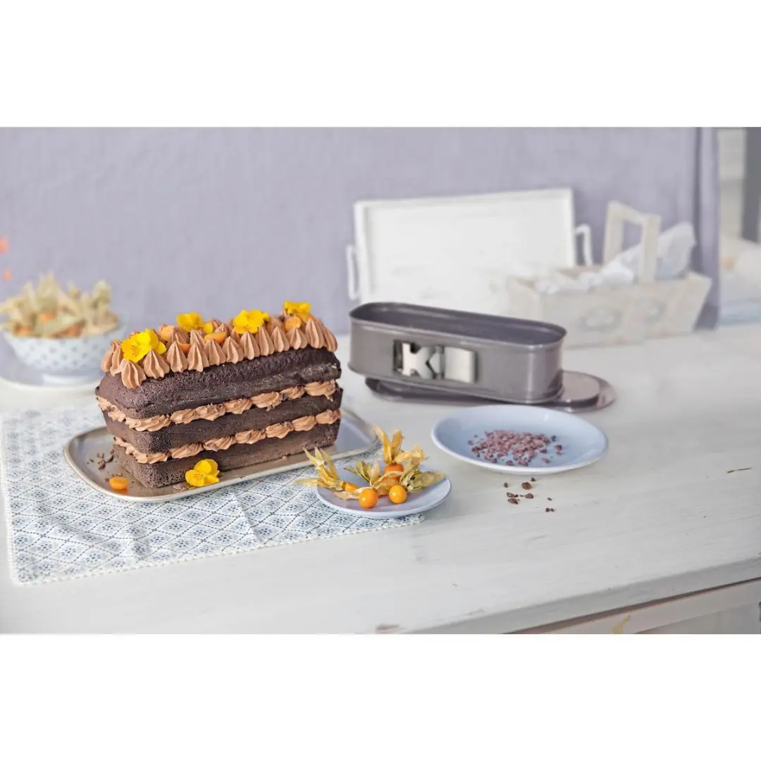 Kaiser La Forme Plus Springvorm 30x11cm - Zwart