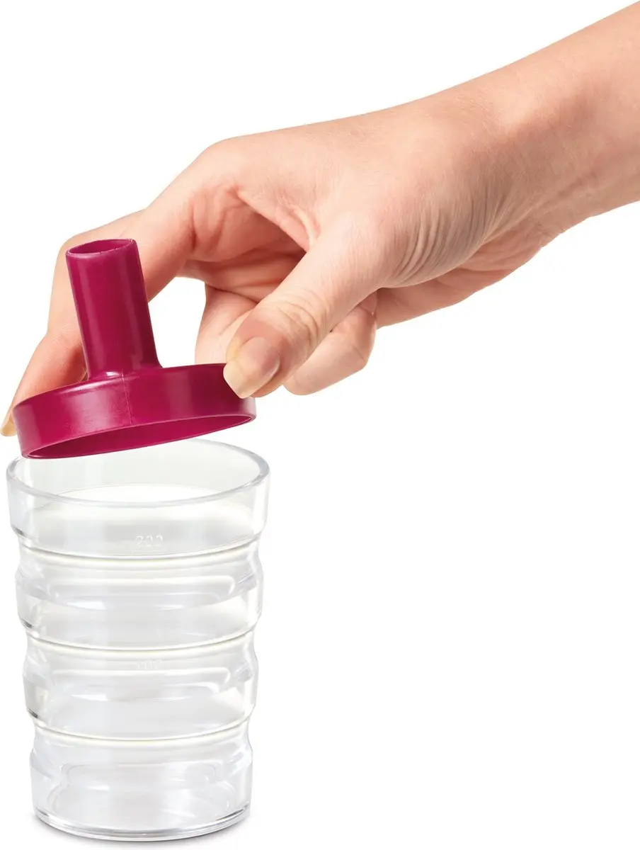 Vitility Deksel Sure-Grip Temp - Wit